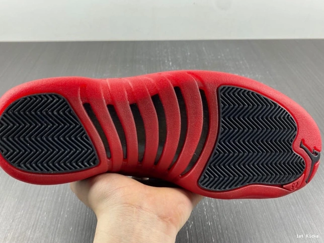 1st Kicks Shoes Game Flu Retro Jordan 12 130690-002 (2016) 0629